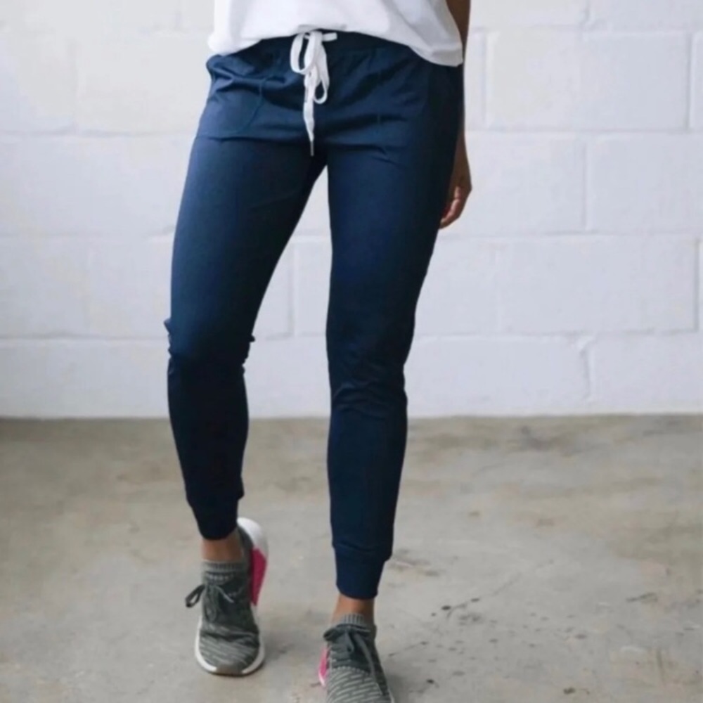 Zyia Navy Cozy Joggers
